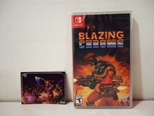 Blazing Chrome Limited Run Games Nintendo Switch NTSC NSW US factory sealed