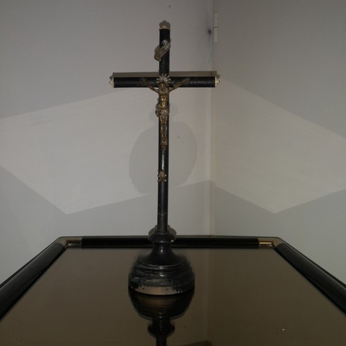 Crucifix table ancien - crucifix, de