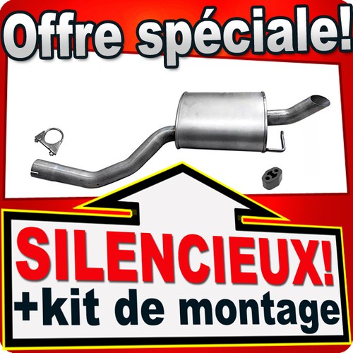 Silencieux arriere pour - silencieux,