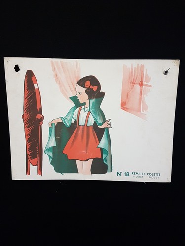 Affiche scolaire double face