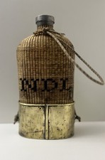 Ancien Flacon Gourde de Voyage