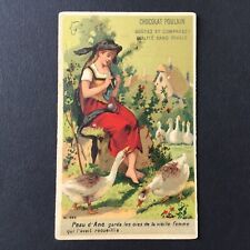 POULAIN - Chromo Ancien Peau