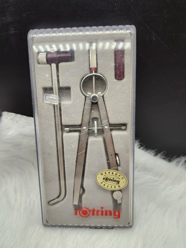 Rotring compass set - compass, extension