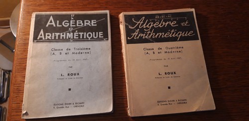 Algèbre arithmétique - algèbre, et