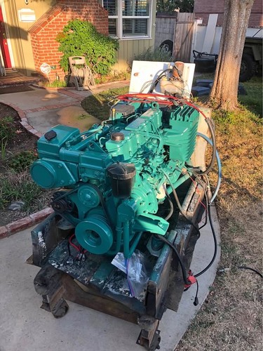 Moteur diesel marin - moteur,