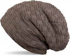 Bonnet beanie chaud en maille