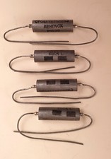 4 x 5,6nF 600v - AEROVOX - Axial Film Capacitor Audio PIO  CP04 Vintage New