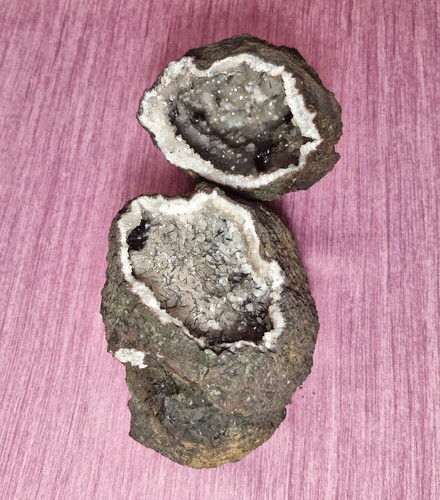 Magnifique geode quartz en - magnifique, de