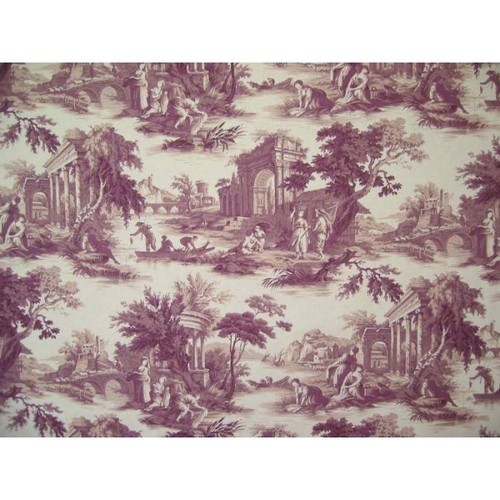 Toile jouy scène pêche - scÈne, de
