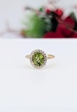 Bague en orcentrée d'un