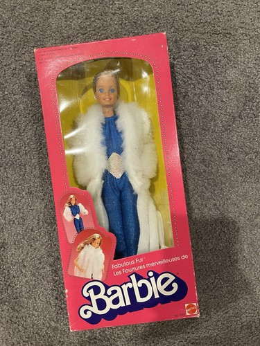 Vintage barbie fabulous fur - barbie,