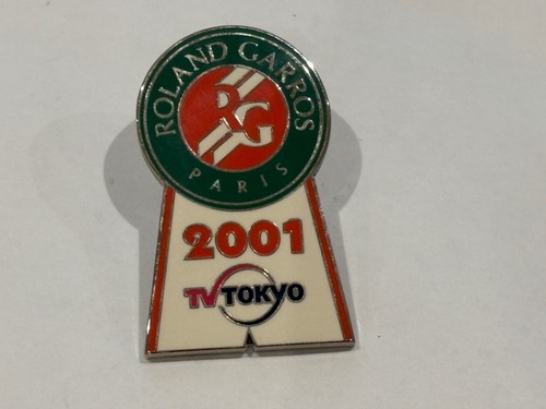 Pins pin roland garros - roland, 2001