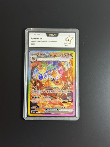 Carte pokémon pyroli alt - ex,
