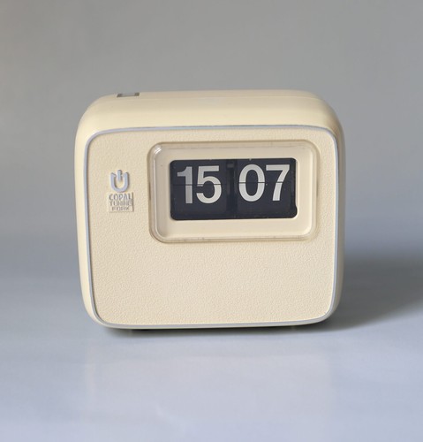 Horloge flip clock rouleaux - -,