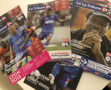 au Choix 1 programme OL LYON Saison 2008/2009 OM ASSE BORDEAUX GRENOBLE BAYERN..