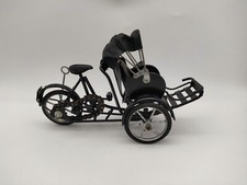 Vintage vélo Taxi Rickshaw décoratif métal
