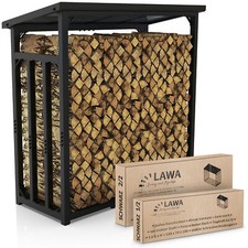 Range Bûches Extérieur Toit