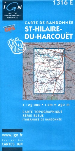 Carte ign serie bleue - serie, 1/25000