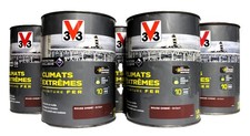 Lot peinture fer v33 rouge - peinture, "rouge