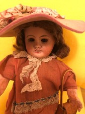 poupée ancienne 27cm tète
