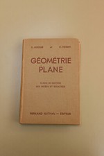 Livre scolaire ancien geometrie plane Classe de seconde