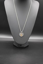 Collier trèfle pièce de