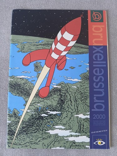 Brochure tintin objectif - objectif, lune