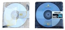 MAXELL / MPO MiniDisc HIFI  -  2 x MD 74 mn - TBE ++