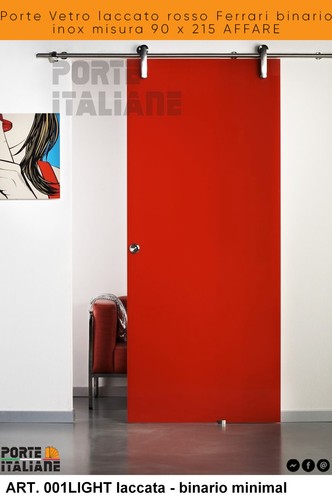 Porte verre laqué rouge - en,