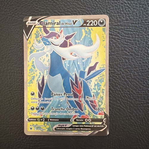 Carte pokémon clamiral - pokémon, de