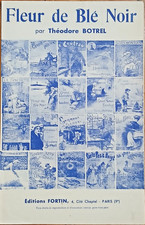 Partition de "Fleur de Blé Noir" par Théodore Botrel