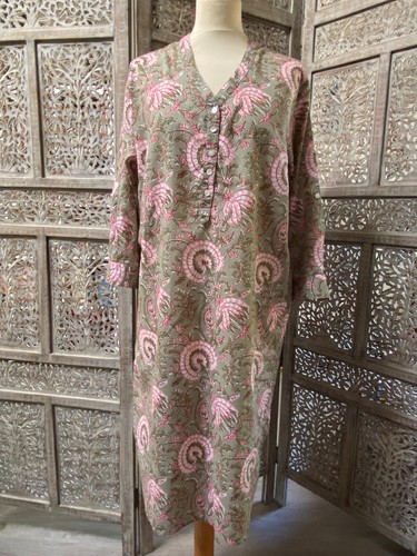 Robe tunique coton - tunique, s/m
