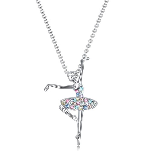 Collier pendentif danseuse