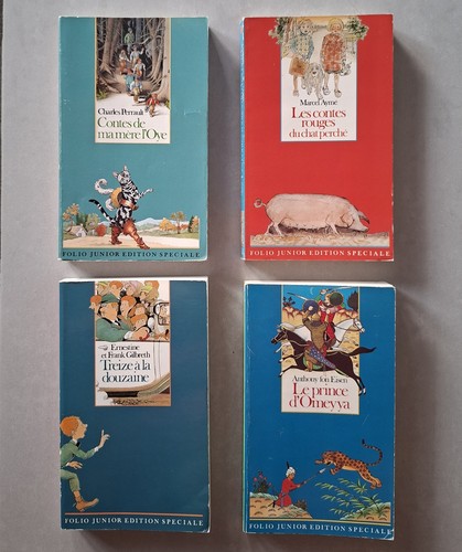 Lot livres folio junior - lot, 4