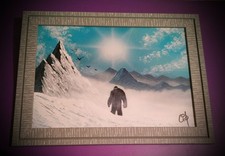 Spray Art - Papier photo sous cadre : The Abominable Snowman