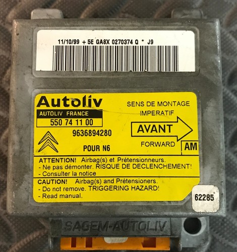 Calculateur airbag vierge - airbag,