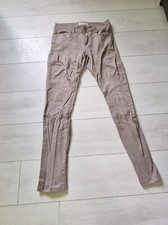 Pantalon jean beige femme - taille 36 - marque Cindy H