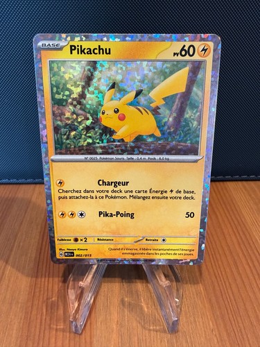 Carte pokémon pikachu - carte,
