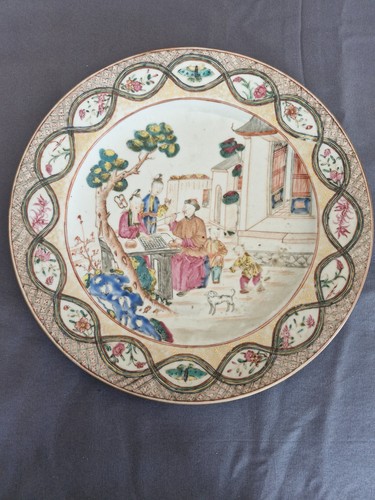 Assiette porcelaine chine - assiette,