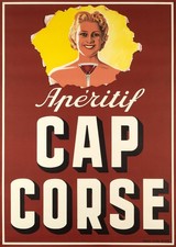 AFFICHE  POSTER    CAP CORSE
