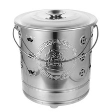 Seau brûlant Incinérateur d'argent Seau papier brûlant Seau brûlant traditionnel