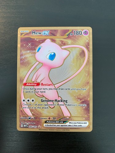 Carte pokémon mew - mew, ex