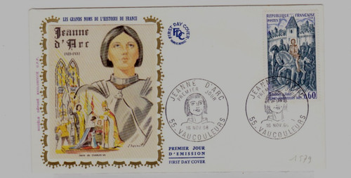 Fdc france 1968 jeanne - france,