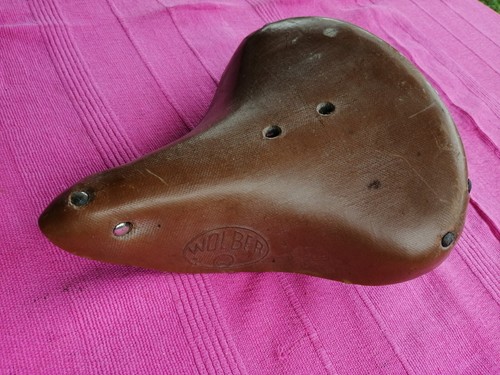 Selle wolber vélo ancien - selle,