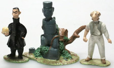 Legall - Scène Théodore Poussin - Série de sculptures métal-250 exemplaires -B+C