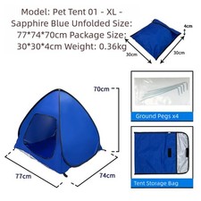 Tente portable pour animaux de