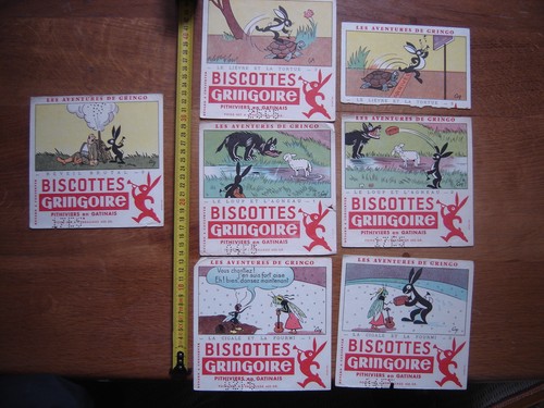 Lot buvards biscottes - lot,