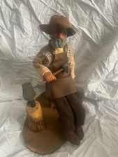  Santons de Provence anciens - hauteur max 28 cm LE CORDONNIER