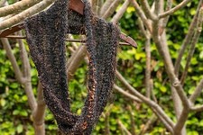 Handmade Knit Infinity Scarf -