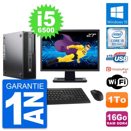 Z240 sff ecran intel - z240, 27"